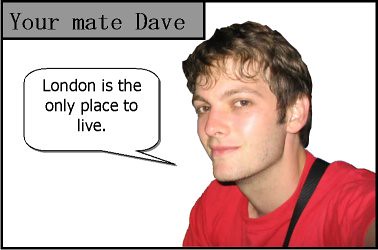 your mate dave on London