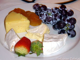 Wedding Reception at the Pontoon - Fruit & Cheese Platter