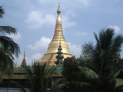 De gouden Shwedagon pagode van Yangoon