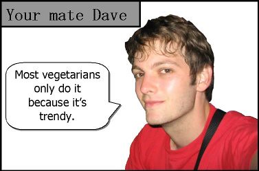 your mate dave on veggies