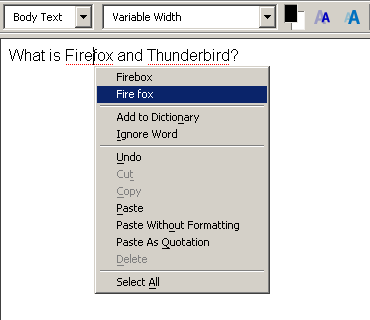 What is Firefox and Thunderbird?