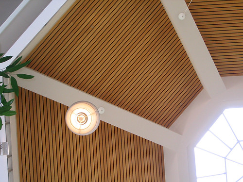 the ceiling