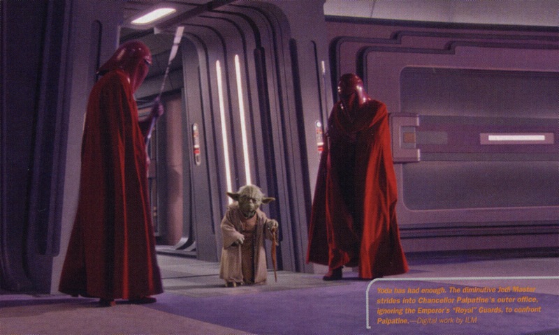 Yoda and red guards